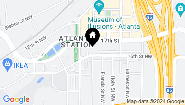 Map of 223 16th Street Unit 9, Atlanta GA, 30363