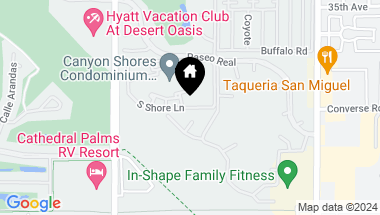 Map of 35200 Cathedral Canyon Drive R139, Cathedral City CA, 92234