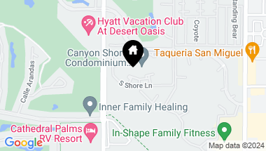 Map of 35200 Cathedral Canyon Drive 90, Cathedral City CA, 92234
