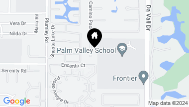 Map of 69706 Camino Pacifico, Rancho Mirage CA, 92270
