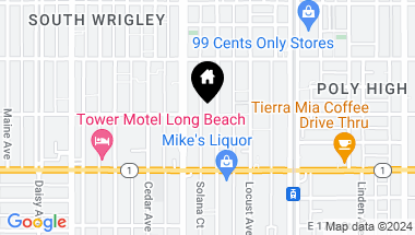 Map of 1883 Pine Avenue, Long Beach CA, 90806