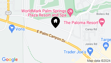 Map of 5301 E Waverly Drive 175, Palm Springs CA, 92264