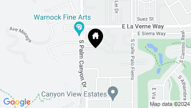 Map of 2180 S Palm Canyon Drive 33, Palm Springs CA, 92264