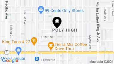 Map of 522 E Rhea Street E, Long Beach CA, 90806