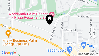 Map of 5300 E Waverly Drive H6, Palm Springs CA, 92264
