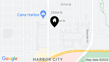 Map of 1116 254th Street, Harbor City CA, 90710