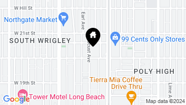 Map of 2018 Locust Avenue, Long Beach CA, 90806
