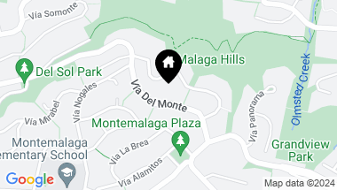 Map of 932 Vía Del Monte , Palos Verdes Estates CA, 90274