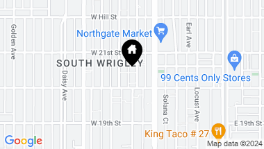 Map of 2033 Cedar Avenue, Long Beach CA, 90806