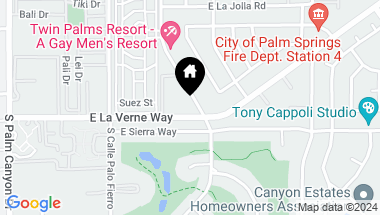 Map of 1997 S CAMINO REAL, Palm Springs CA, 92264