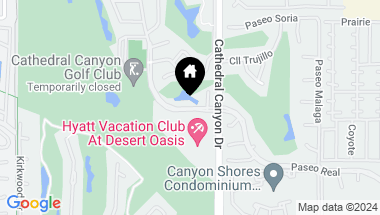 Map of 68443 Paseo Real, Cathedral City CA, 92234