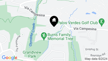 Map of 702 Via La Cuesta, Palos Verdes Estates CA, 90274