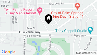 Map of 2080 S Camino Real, Palm Springs CA, 92264