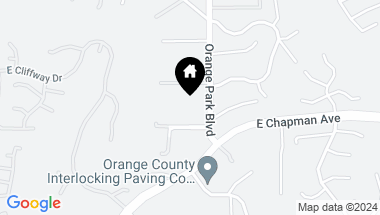 Map of 11389 Orange Park Boulevard, Orange CA, 92869