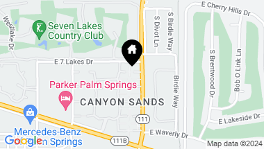 Map of 2277 S Gene Autry Trail A, Palm Springs CA, 92264