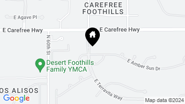 Map of 6164 E AMBER SUN Drive, Scottsdale AZ, 85266
