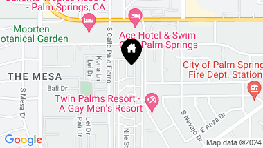 Map of 55 Sahara Street # 55, Palm Springs CA, 92264
