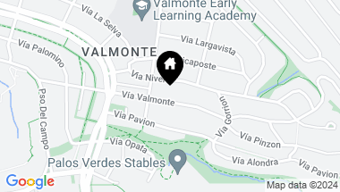 Map of 4017 Via Valmonte, Palos Verdes Estates CA, 90274