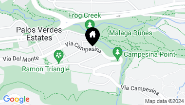 Map of 2616 Via Campesina, Palos Verdes Estates CA, 90274