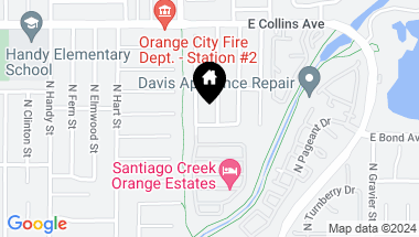 Map of 730 Kathleen, Orange CA, 92867