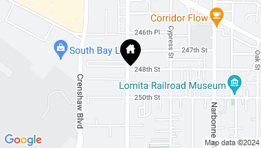 Map of 2374 248th Street, Lomita CA, 90717