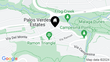 Map of 2510 Via Campesina, Palos Verdes Estates CA, 90274