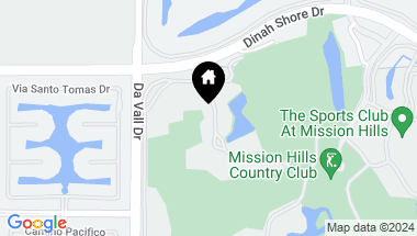 Map of 622 Hospitality Drive, Rancho Mirage CA, 92270