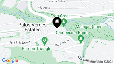 Map of 2575 Via Campesina A, Palos Verdes Estates CA, 90274