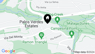 Map of 2545 Via Campesina 306, Palos Verdes Estates CA, 90274