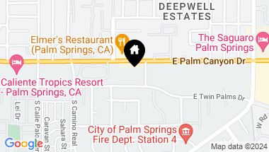 Map of 1111 E Palm Canyon Drive 312, Palm Springs CA, 92264