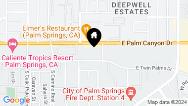 Map of 1111 E Palm Canyon Drive 315, Palm Springs CA, 92264