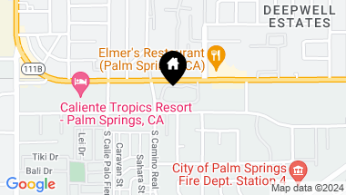 Map of 886 Oceo Circle, Palm Springs CA, 92264