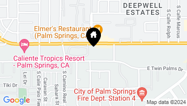 Map of 1111 E Palm Canyon Drive 357, Palm Springs CA, 92264