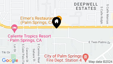 Map of 1111 E Palm Canyon Drive 373, Palm Springs CA, 92264