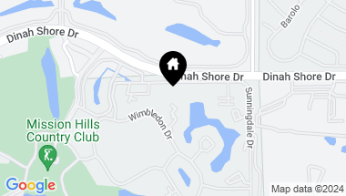 Map of 342 Forest Hills Drive, Rancho Mirage CA, 92270