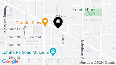 Map of 2122 Lomita Boulevard, Lomita CA, 90717