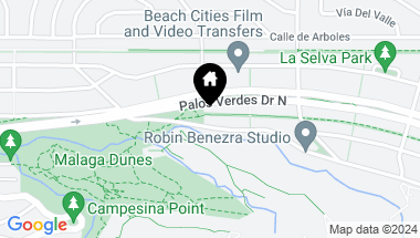 Map of 3101 Paseo Del Campo, Palos Verdes Estates CA, 90274