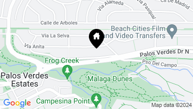 Map of 2745 Palos Verdes Drive N, Palos Verdes Estates CA, 90274
