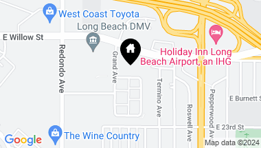 Map of 4005 E Vernon Street, Long Beach CA, 90815