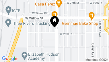 Map of 2503 Santa Fe Avenue, Long Beach CA, 90810