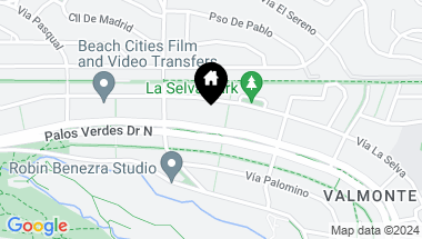 Map of 3333 Palos Verdes Drive N, Palos Verdes Estates CA, 90274