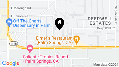 Map of 1552 S Camino Real 126, Palm Springs CA, 92264