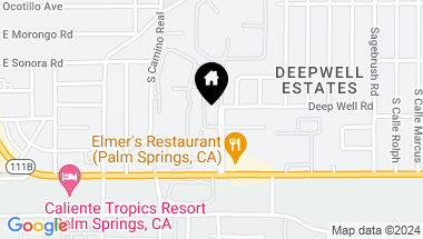 Map of 1570 PALM COLONY, Palm Springs CA, 92264