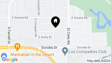 Map of 1540 S Beverly Dr, Palm Springs CA, 92264