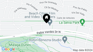 Map of 3116 Via La Selva, Palos Verdes Estates CA, 90274