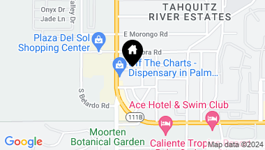 Map of 225 E Avenida Palmera, Palm Springs CA, 92264