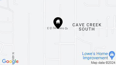 Map of 35030 N 51ST Street, Cave Creek AZ, 85331