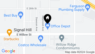 Map of 2661 Junipero Avenue, Signal Hill CA, 90755