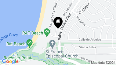 Map of 634 Camino De Encanto, Redondo Beach CA, 90277