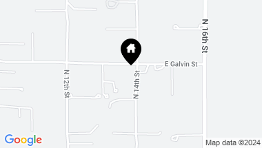 Map of 1345 E GALVIN Street, Phoenix AZ, 85086